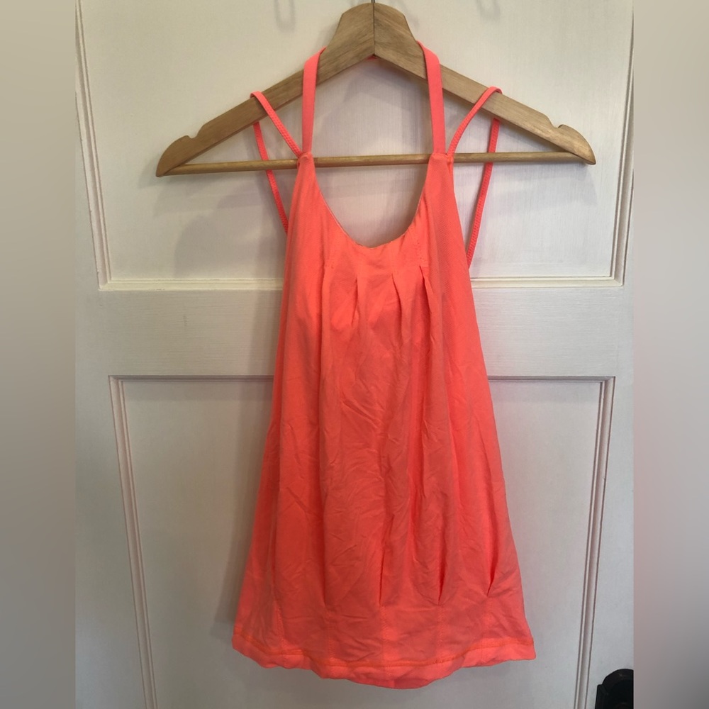 Lululemon open back tank top